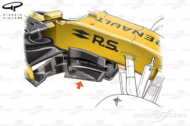 Renault RS17: Windabweiser, GP &Ouml;sterreich
