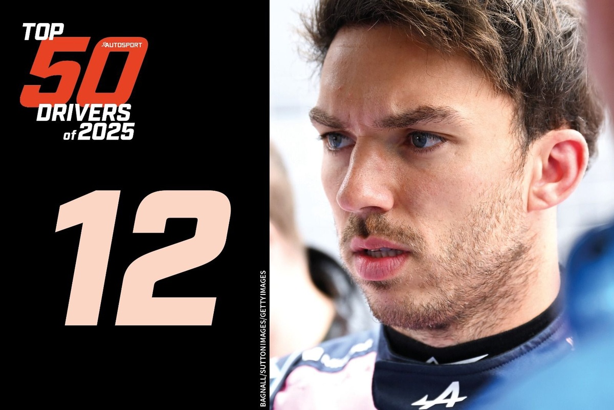 Autosport Top 50 of 2025: #12 Pierre Gasly