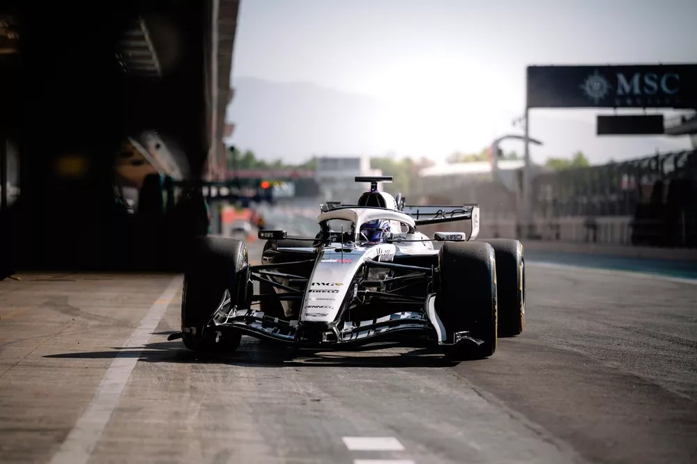 Les tests Pirelli de Cadillac