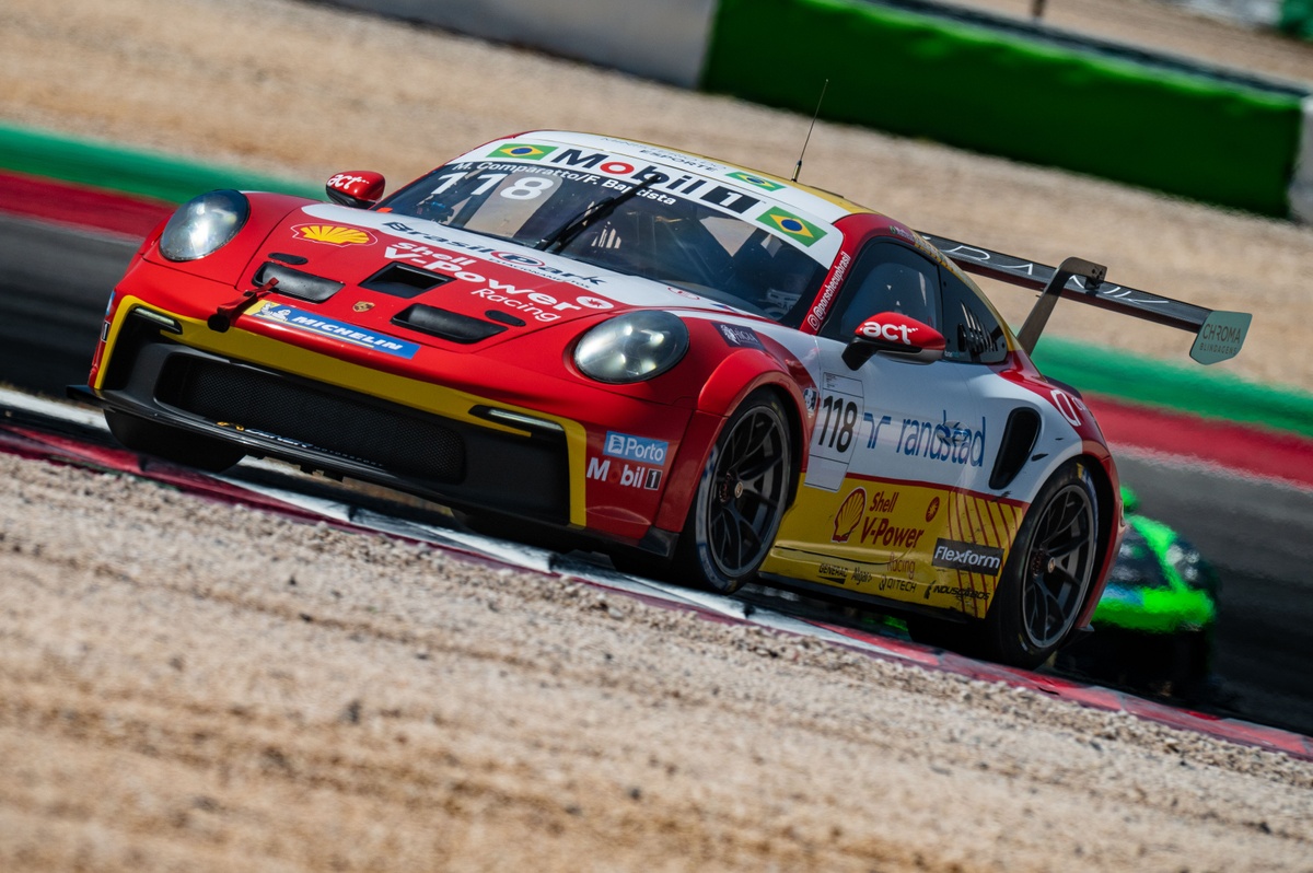 Porsche Cup: Comparatto e Baptista fazem top 10 no primeiro dia de atividades da endurance no Algarve
