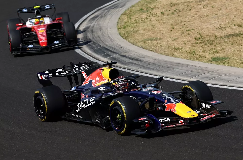 Lewis Hamilton, Ferrari, Max Verstappen, Red Bull Racing