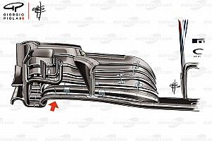 Análisis técnico: la ligera modificación que mejoró el redimiento de Williams