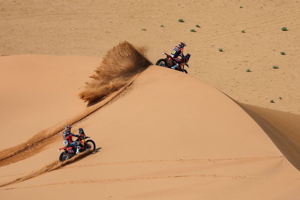 #73 BAS World KTM Racing Team KTM: Edgar Canet, #4 Red Bull KTM Factory Racing KTM: Daniel Sanders