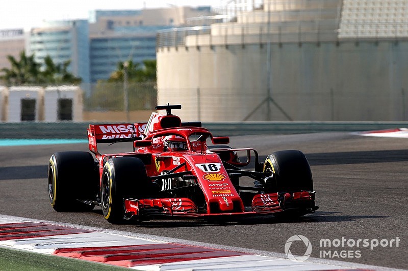 Leclerc cierra los test de Abu Dhabi en cabeza