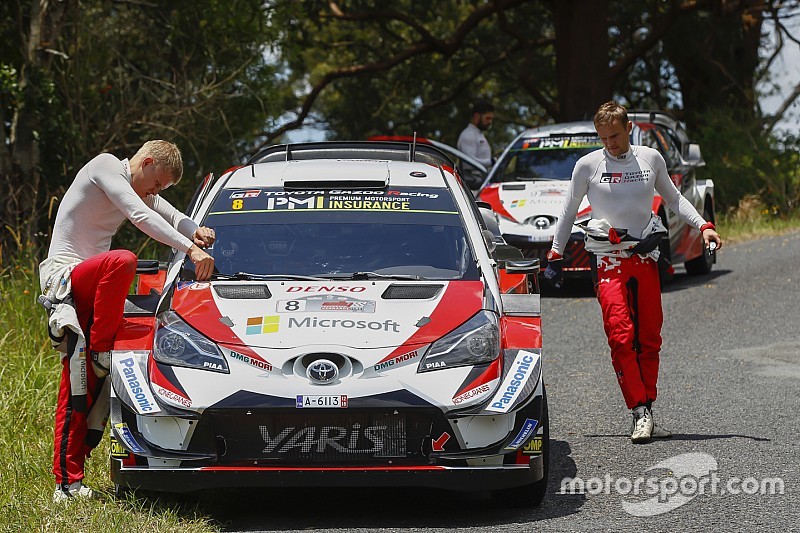 Guaio Toyota: Tanak fermo nello Shakedown in Messico per un guasto a un sensore