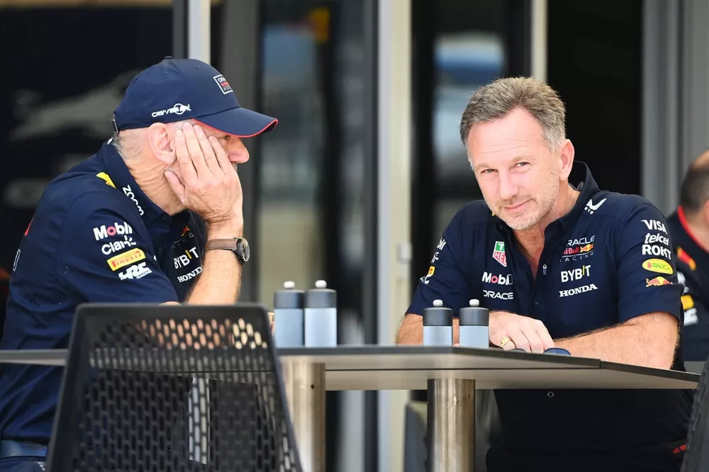 Adrian Newey, Chief Technology Officer, Red Bull Racing, Christian Horner, Team Principal, Red Bull Racing 