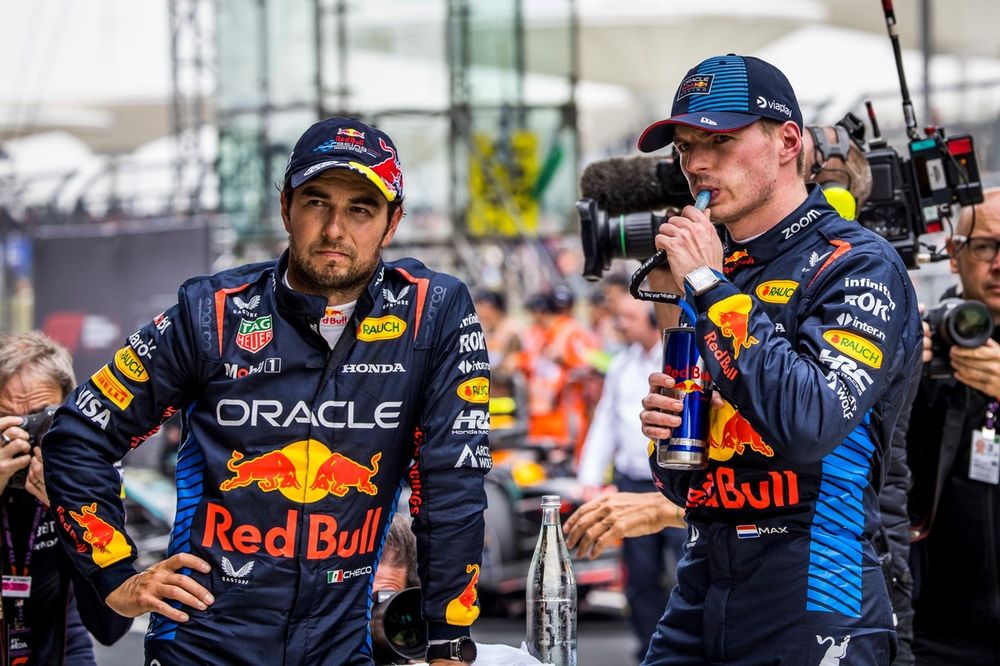 Sergio P&eacute;rez, Red Bull Racing, Max Verstappen, Red Bull Racing 
