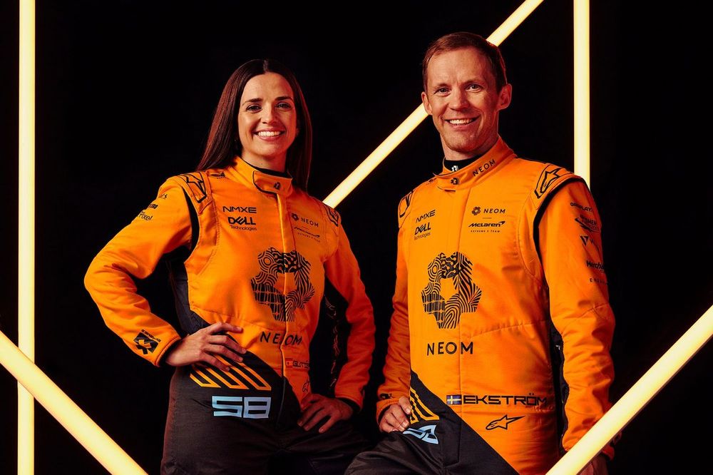 Gary Paffett, Sporting Director, McLaren Extreme E Team, Mattias Ekström, Cristina Gutiérrez, McLaren Extreme E Team, Ian James, Managing Director, McLaren Electric Racing