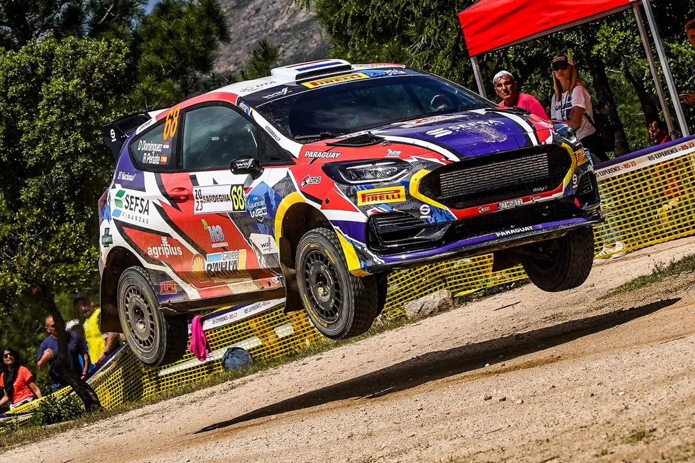 Diego Dominguez, Paraguay Junior WRC driver 
