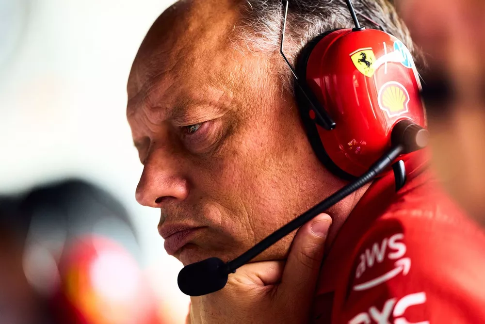 Frederic Vasseur, Team Principal y General Manager, Scuderia Ferrari
