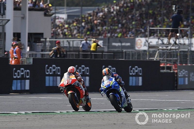 Marc Marquez, Repsol Honda Team, Alex Rins, Team Suzuki MotoGP