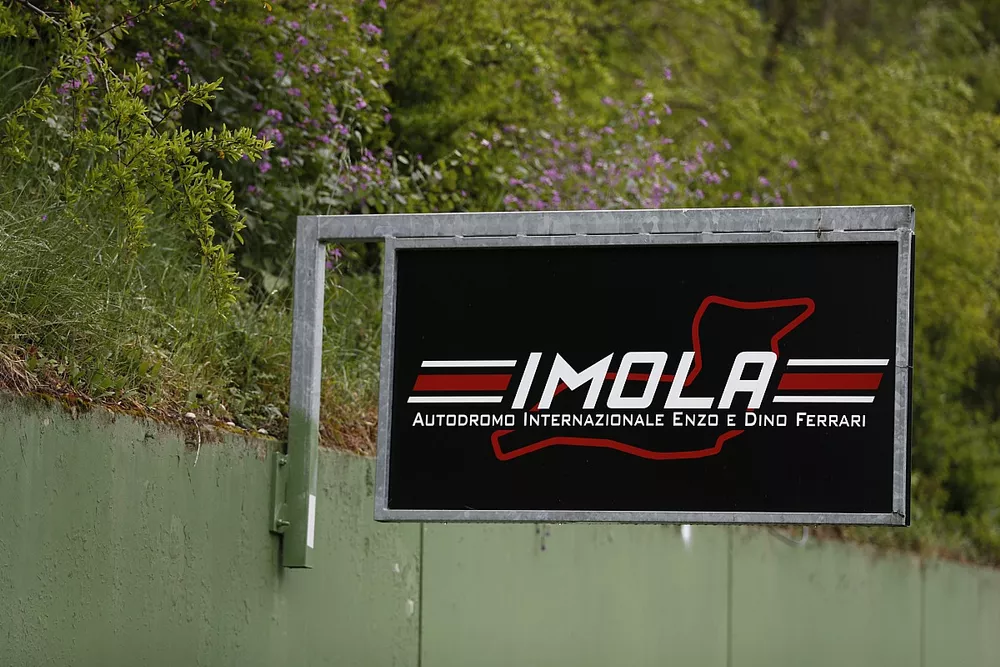Imola Track sign