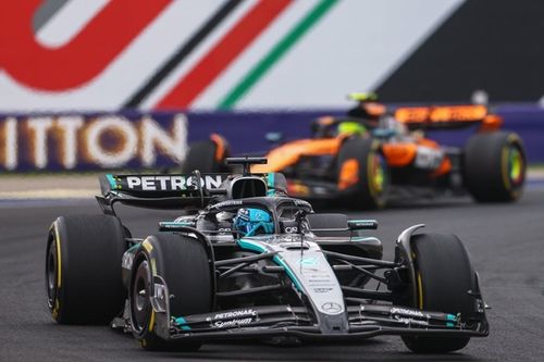 Russell sobre el podio en Hungr&iacute;a: Contento, pero con Leclerc una batalla al l&iacute;mite