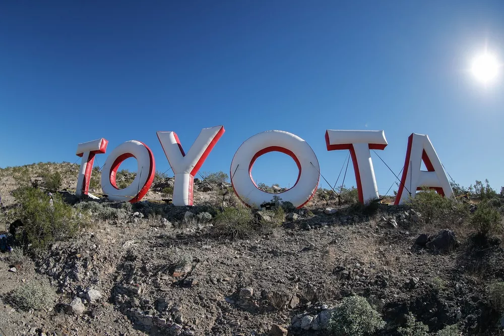 El logo de Toyota
