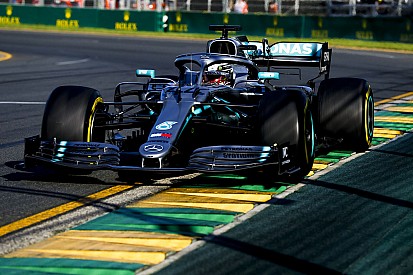 Hamilton aveva il fondo danneggiato della sua Mercedes già dai primi giri