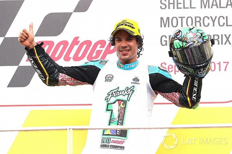 Podium: third place Franco Morbidelli, Marc VDS