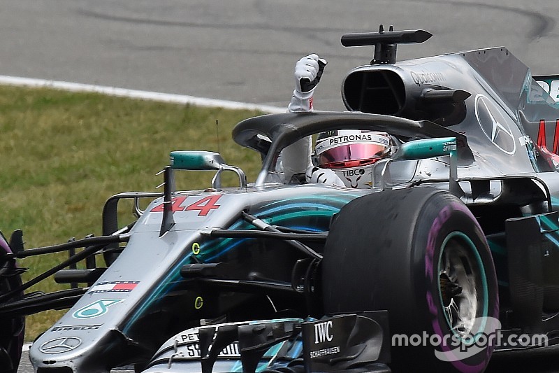 Hamilton diberi teguran, tetap menangi GP Jerman