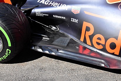 Red Bull: con la... rotaia sul fondo la RB14 è diventata la sorpresa di Hockenheim