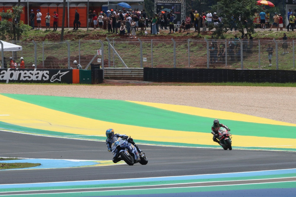 MotoGP riders praise “really fun” Brazil GP track despite rain disruptions