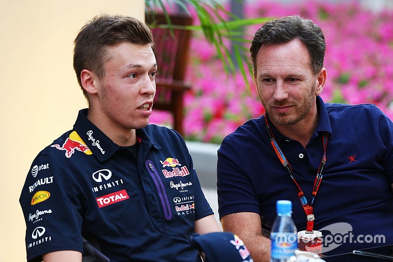Horner: Kvyat kon moeilijk omgaan met Red Bull-degradatie in 2016