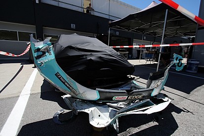 Huff escapes injury after huge Salzburgring crash