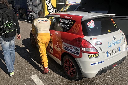 Suzuki Rally Trophy: Denaro teme per la sospensione anteriore