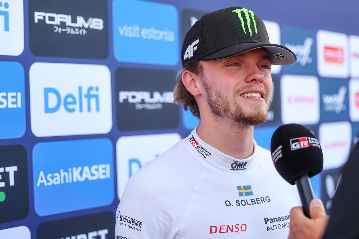 Rally Estonia leader Oliver Solberg hit with suspended €2,000 fine for swearing