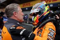 Zak Brown se rinde ante la racha de puntos de Piastri: "Es una máquina"