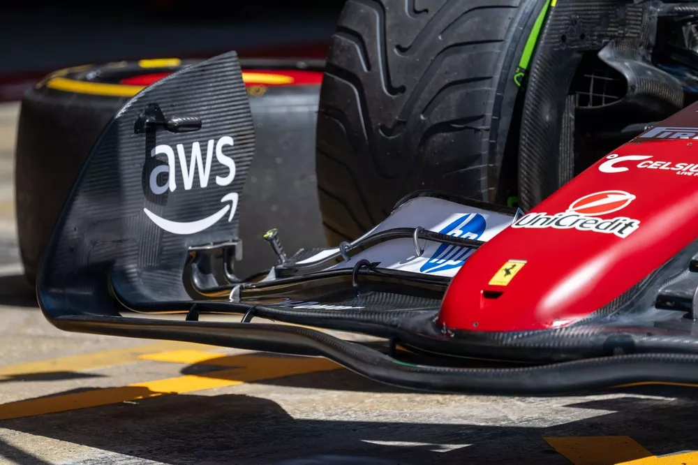 Ferrari SF-25 dettaglio tecnico
