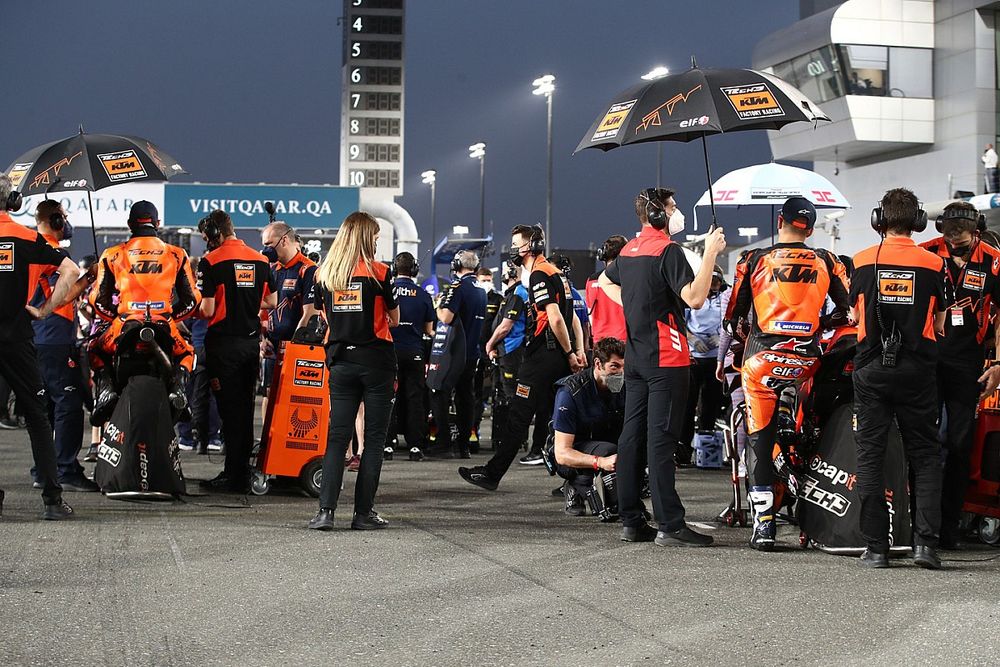 KTM Tech3 on the grid