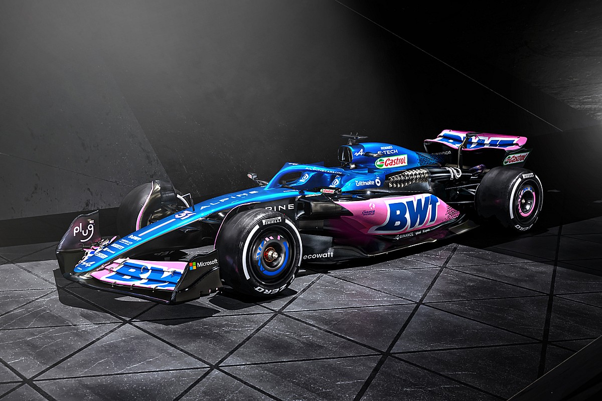 Alpine unveils 2023 F1 challenger in London