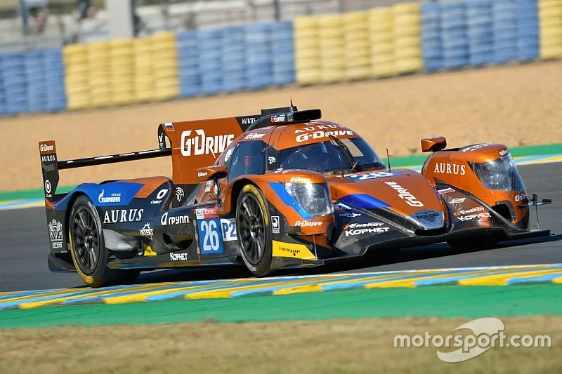 #26 G-Drive Racing Oreca 07 Gibson: Roman Rusinov, Job Van Uitert, Jean-Eric Vergne