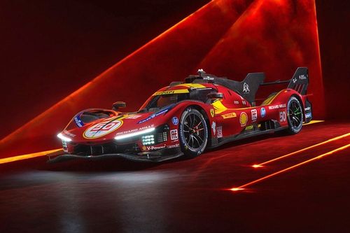 Ferrari revela la decoraci&oacute;n retro de su hipercoche para el WEC de 2025
