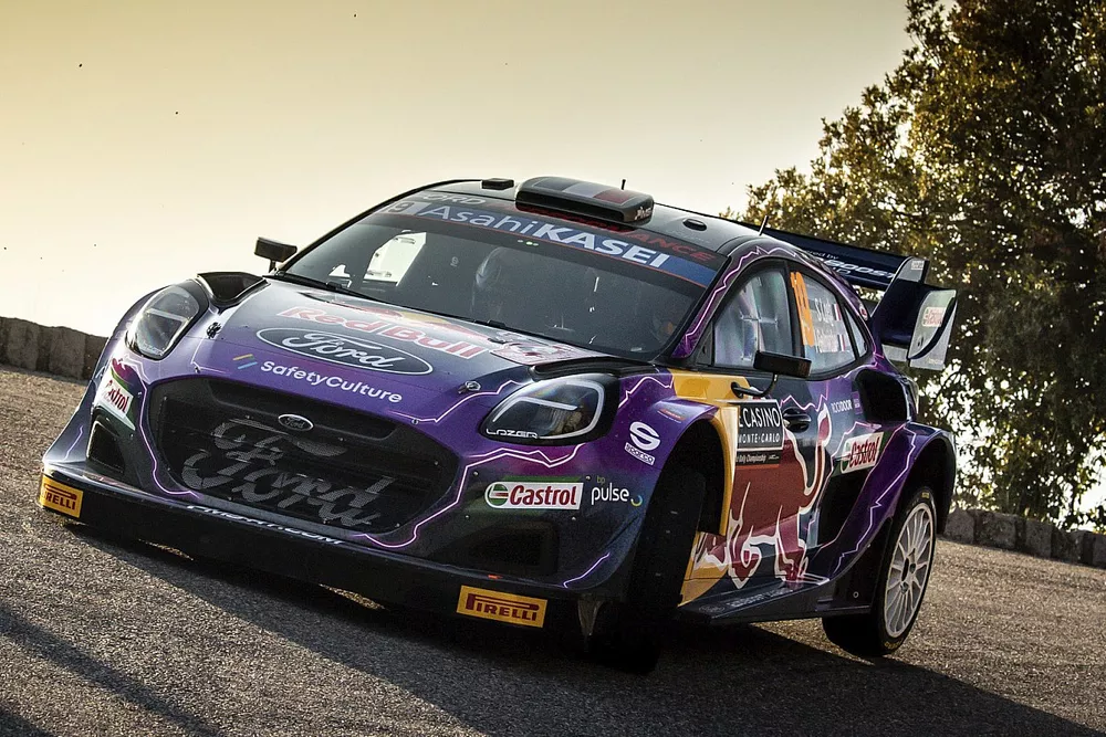 Sébastien Loeb, Isabelle Galmiche, M-Sport Ford World Rally Team Ford Puma Rally1