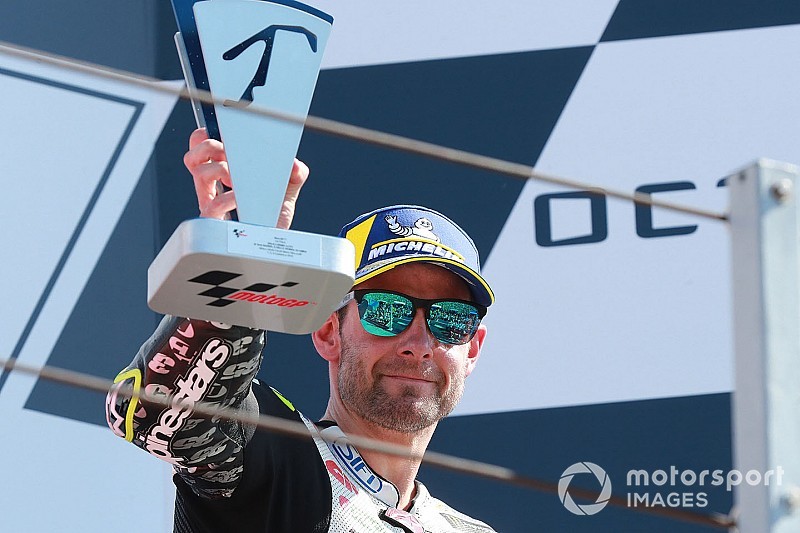 Crutchlow celebra pódio: “obviamente estou muito feliz”