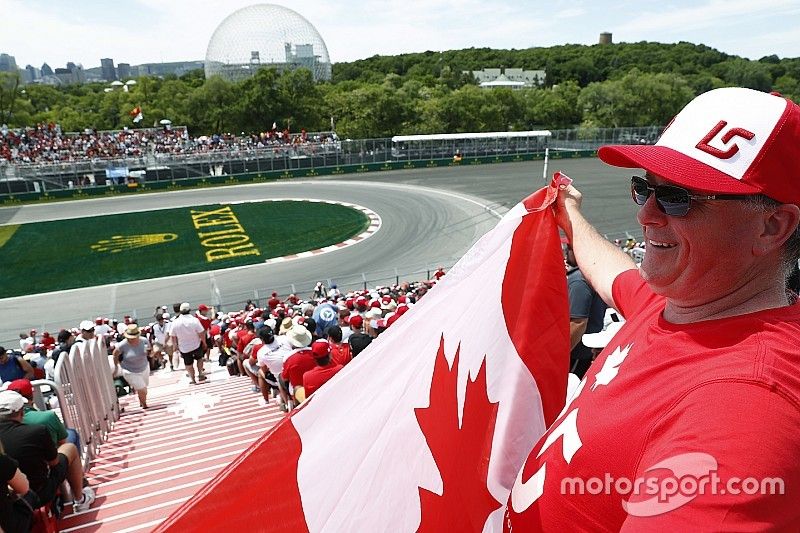 Un fan canadiense de Lance Stroll, Williams Racing