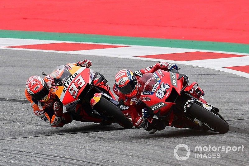 Andrea Dovizioso, Ducati Team, Marc Marquez, Repsol Honda Team