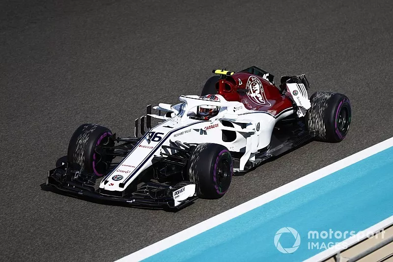 Charles Leclerc, Sauber C37, na crash