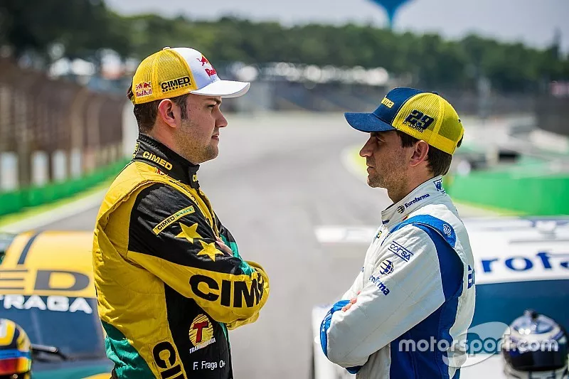Felipe Fraga e Daniel Serra em Interlagos