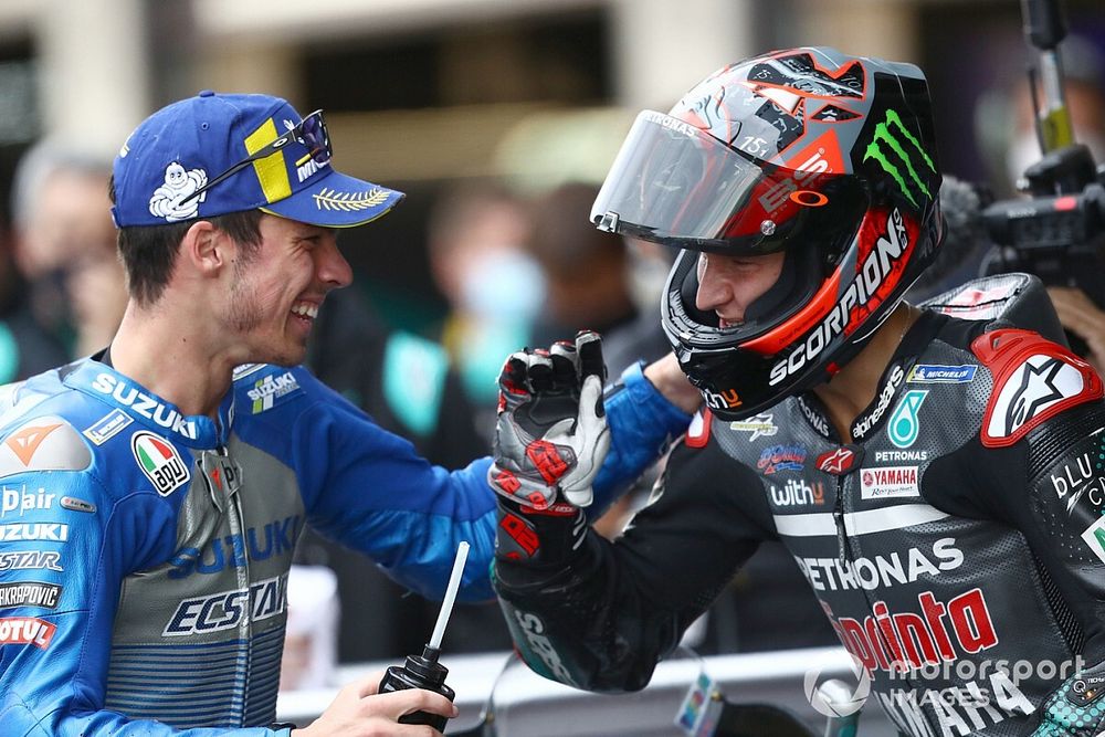 Joan Mir, Team Suzuki MotoGP Fabio Quartararo, Petronas Yamaha SRT