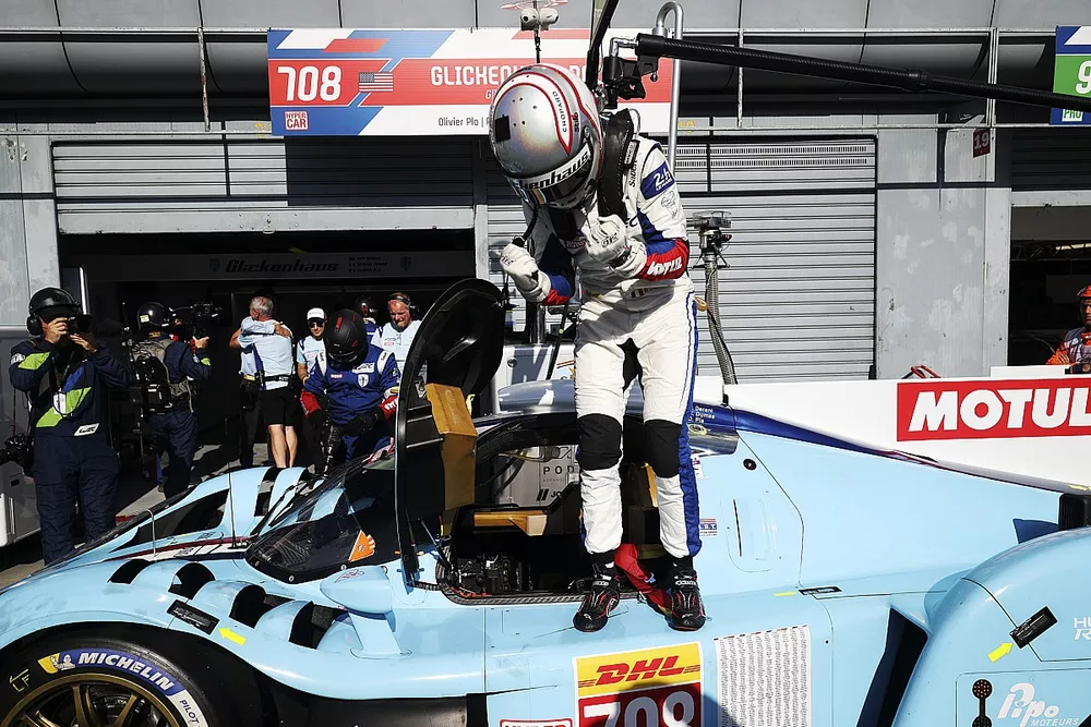 #708 Glickenhaus Racing Glickenhaus 007 LMH: Romain Dumas