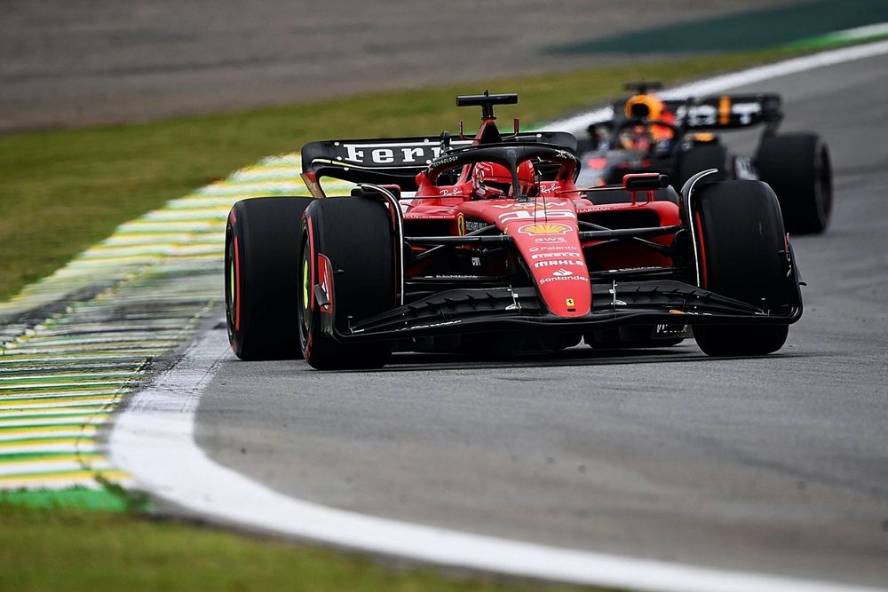 Charles Leclerc, Ferrari SF-23, Max Verstappen, Red Bull Racing RB19