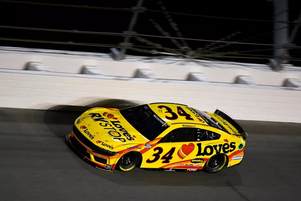 Michael McDowell, Front Row Motorsports, Love's Travel Stops Ford Mustang
