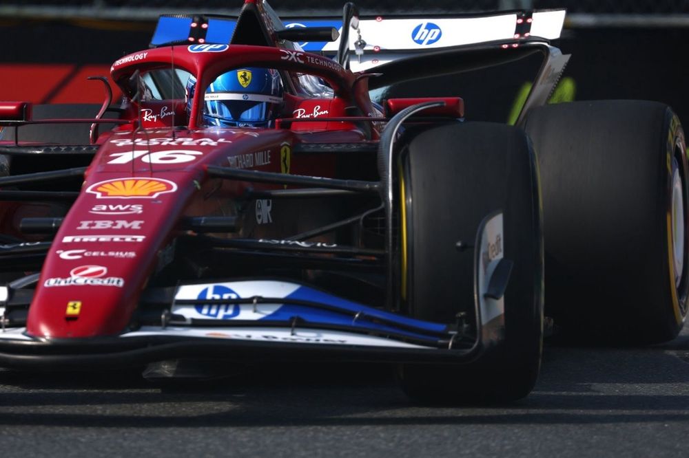 マイアミGPの土曜日は大雨！ ルクレール、F1スプリント前のレコ