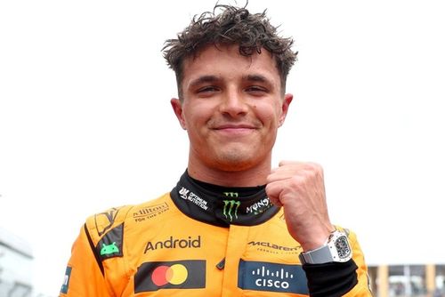 Norris admite su "buena suerte" para ganar la carrera sprint de Miami