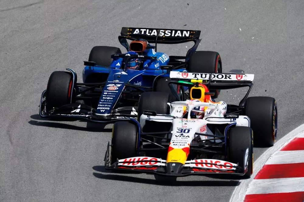 Liam Lawson, Racing Bulls Team, Alexander Albon, Williams