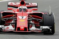 Un da&ntilde;o externo caus&oacute; el problema en el neum&aacute;tico de Raikkonen