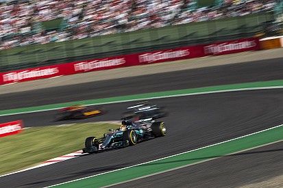 2017 F1 araçları Suzuka'da virajlarda 80 km/sa daha hızlıydı
