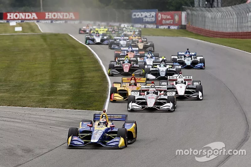 Alexander Rossi, Andretti Autosport Honda lidera el inicio