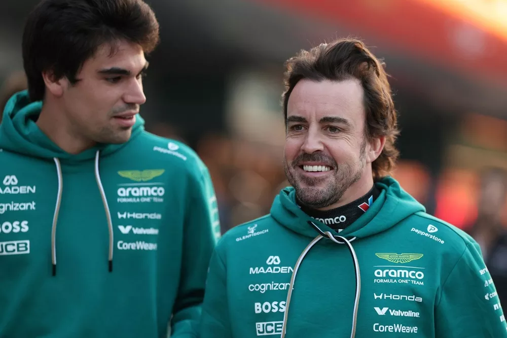 Lance Stroll, Aston Martin Racing, Fernando Alonso, Aston Martin Racing